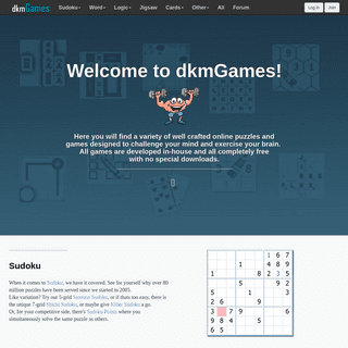 DKM Games Home Page