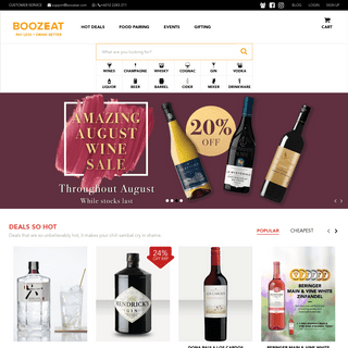 Home - Boozeat | Pay Less. Drink Better