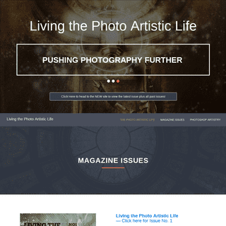 Living the Photo Artistic Life | Monthly Digital and Print Photoshop Artistry Magazine