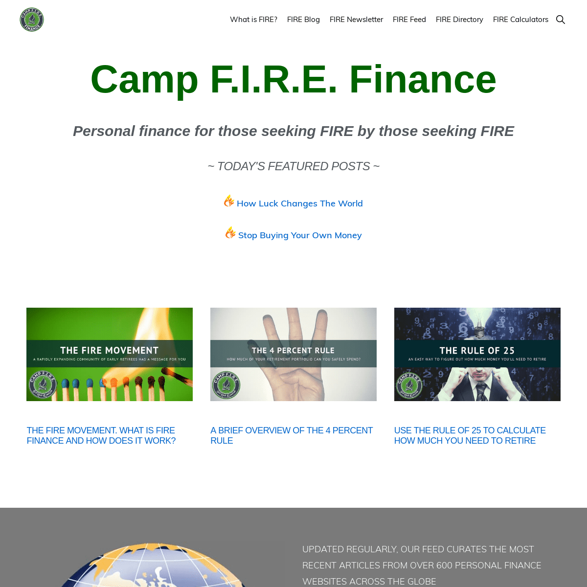 A complete backup of campfirefinance.com