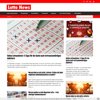 Lotto News