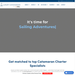 Sailing Holiday with Catamaran Charter | Luxurycatamaran.com
