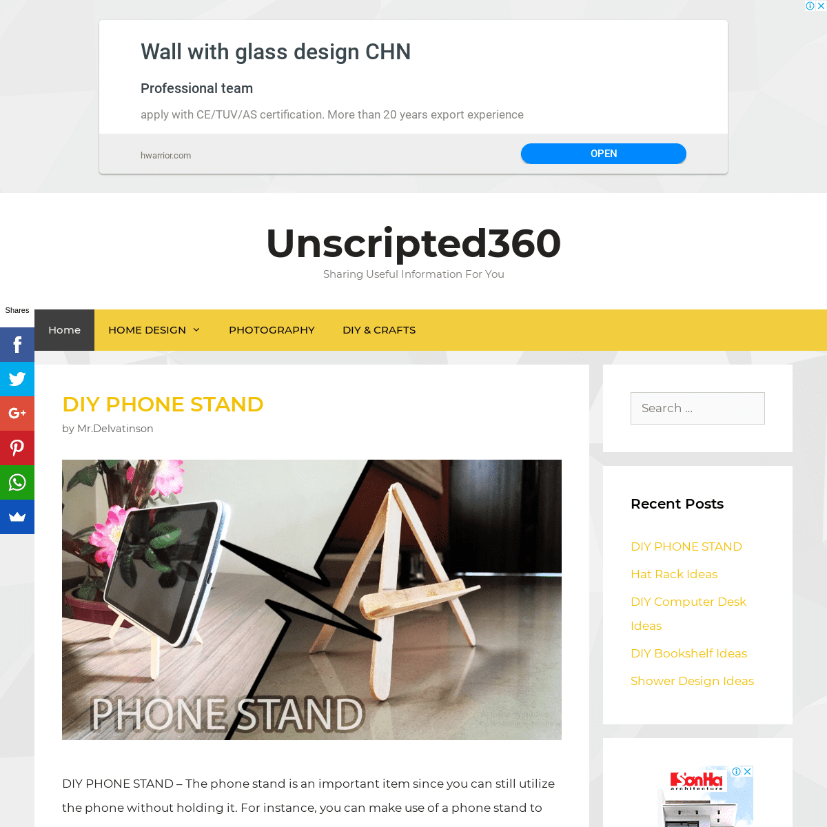 Unscripted360 - Sharing Useful Information For You
