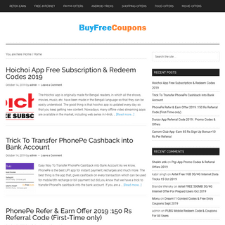 A complete backup of buyfreecoupons.com