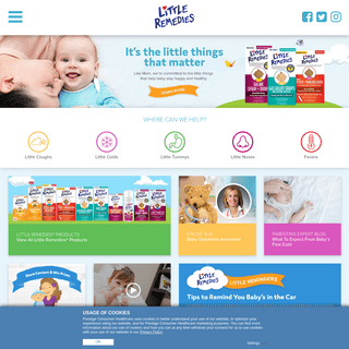 Little Remedies® - Safe and reliable solutions for little ones