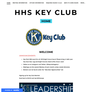 A complete backup of hagertykeyclub.weebly.com
