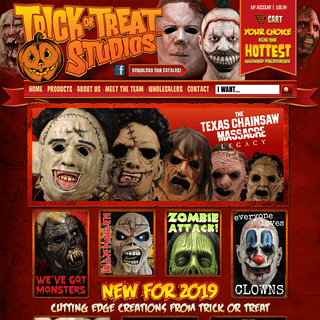 Halloween Masks, Scary Halloween Masks, Scary Halloween Costumes and Props | TRICK or TREAT STUDIOS