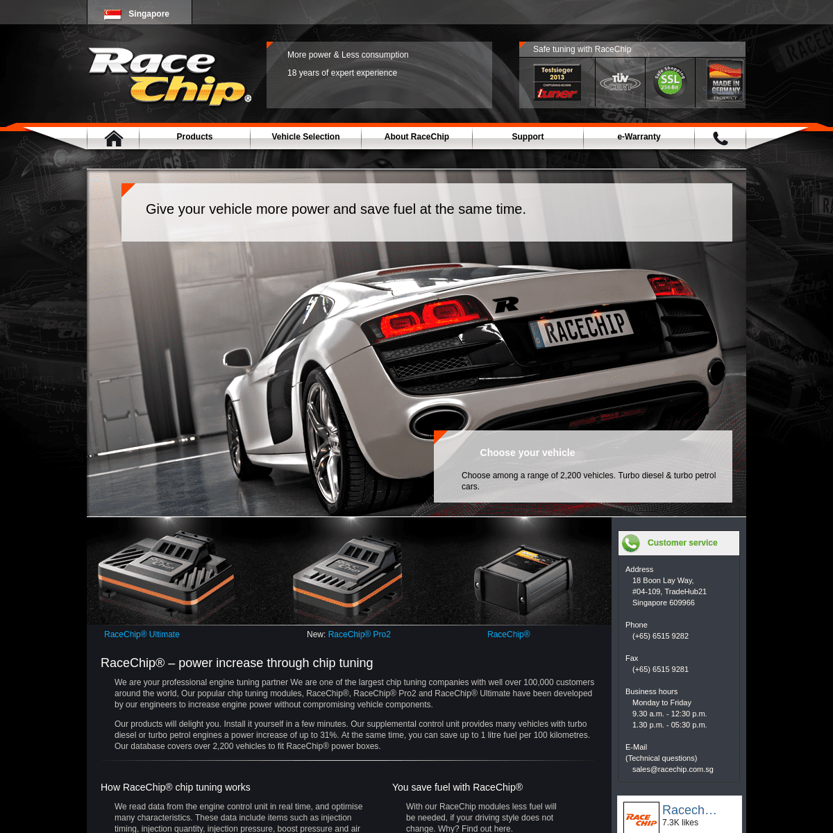 A complete backup of racechip.com.sg