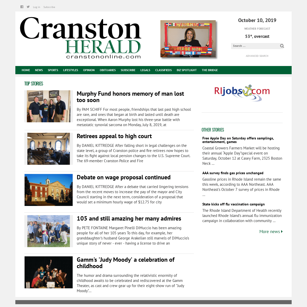 A complete backup of cranstononline.com
