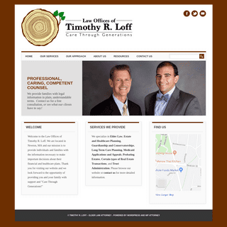 The Law Offices of Timothy R. Loff - Elder Law Attorney