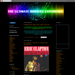 A complete backup of theultimatebootlegexperience7.blogspot.com