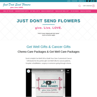 Cancer Gifts For Cancer Patients Get Well Gifts Chemo Care Packages