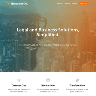 Trustpoint.One | Business and Legal Solutions, Simplified.