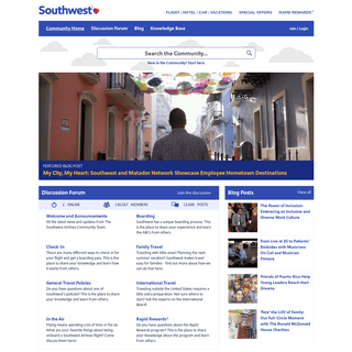 Home - The Southwest Airlines Community