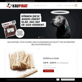 Kauartikel-Onlinehop – Kaupiraten-Kauartikel für Hunde, Hundesnacks und Softies Snack
