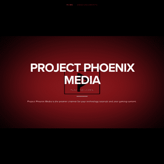 A complete backup of projectphoenix.media