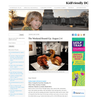 KidFriendly DC | where to go & what to do with kids in the nation's capital