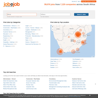All South Africa jobs, including IT Vacancies - JobisJob South Africa