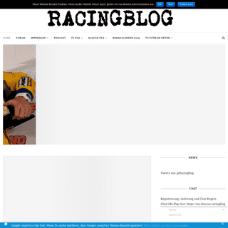 Racingblog – F1, NASCAR, WEC und alles was schnell ist