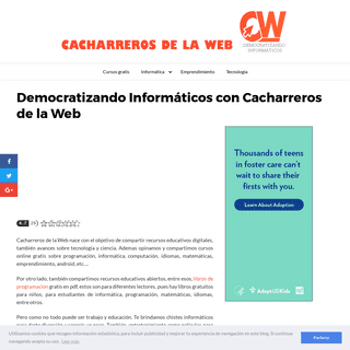 A complete backup of cacharrerosdelaweb.com