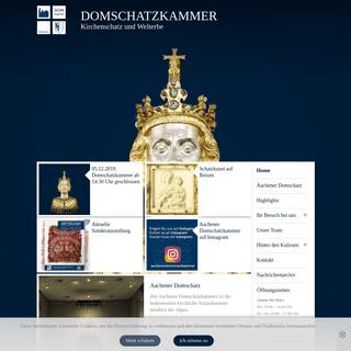 Die Aachener Domschatzkammer - Offizielle Website