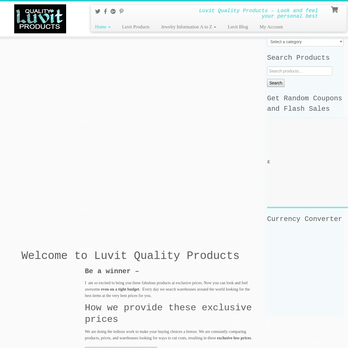 A complete backup of luvitjewelry.com