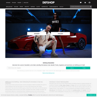 Streetwear & Hip Hop Klamotten Online Shop | DefShop