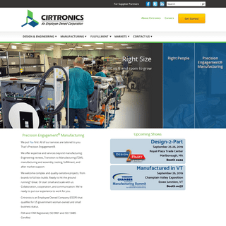 Cirtronics - Precision EngagementÂ® Manufacturing