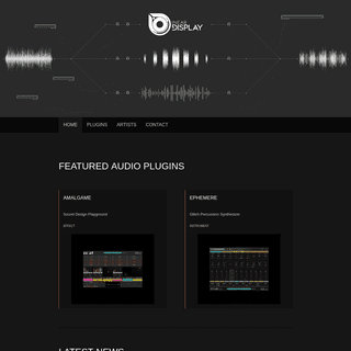 Home | Inear Display Creative VST and Audio Unit Plugins