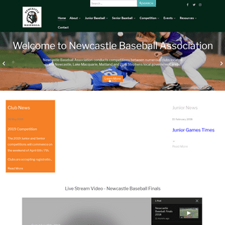 Newcastle Baseball - Home