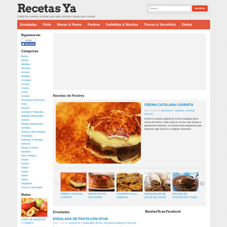 RecetasYa.com: Recetas de Cocina