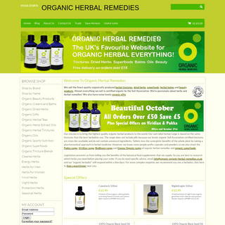 A complete backup of organic-herbal-remedies.co.uk