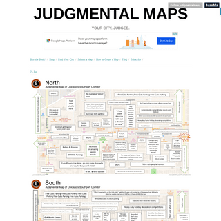 JUDGMENTAL MAPS