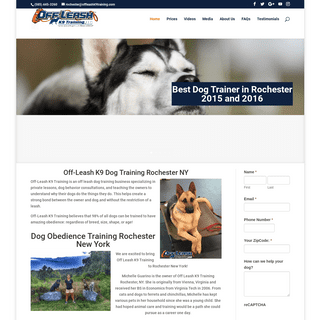 A complete backup of rochesterdogtrainers.com
