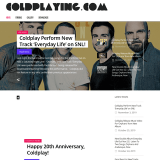 A complete backup of coldplaying.com