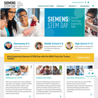 Homepage | Siemens STEM Day
