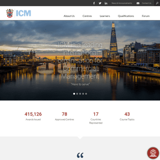 ICM - Institute of Commercial Management