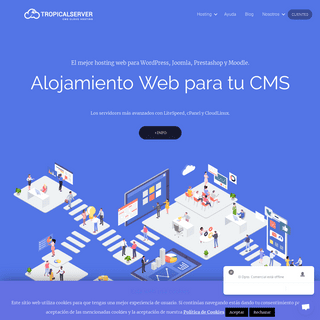 Tropical Server: Alojamiento Web Premium LiteSpeed en España
