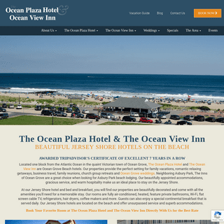 Jersey Shore Hotels on the Beach | Ocean Grove NJ Hotel | Inns of Ocean Grove
