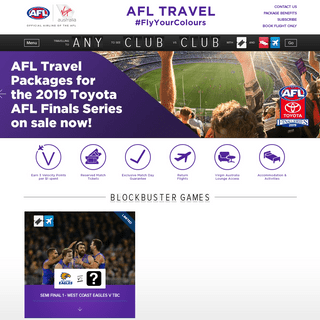 AFL Packages & Tickets | AFL Travel
