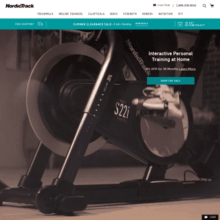 Home and Exercise Equipment by NordicTrack - Treadmills and Ellipticals Online