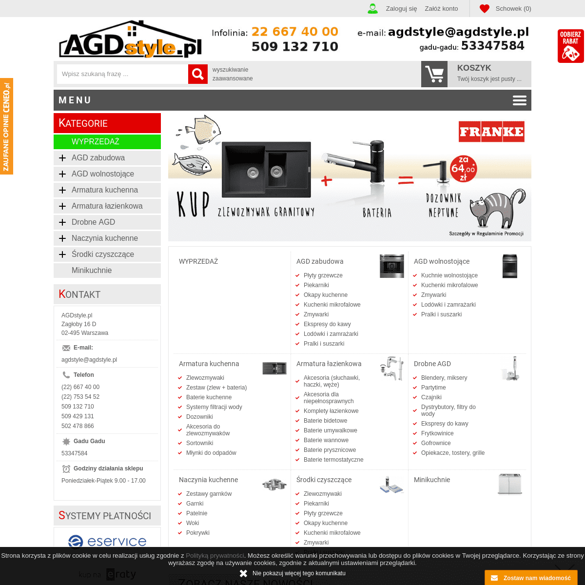 AGDstyle.pl - Urządzenia AGD i akcesoria do domu.
