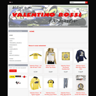 A complete backup of valentinorossi-fanshop.nl