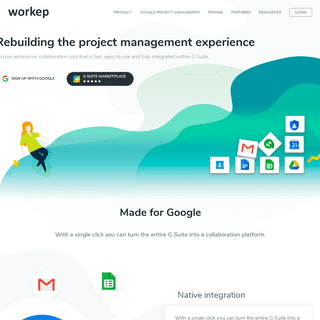Workep: Project Management Software Built For Google & G-Suite