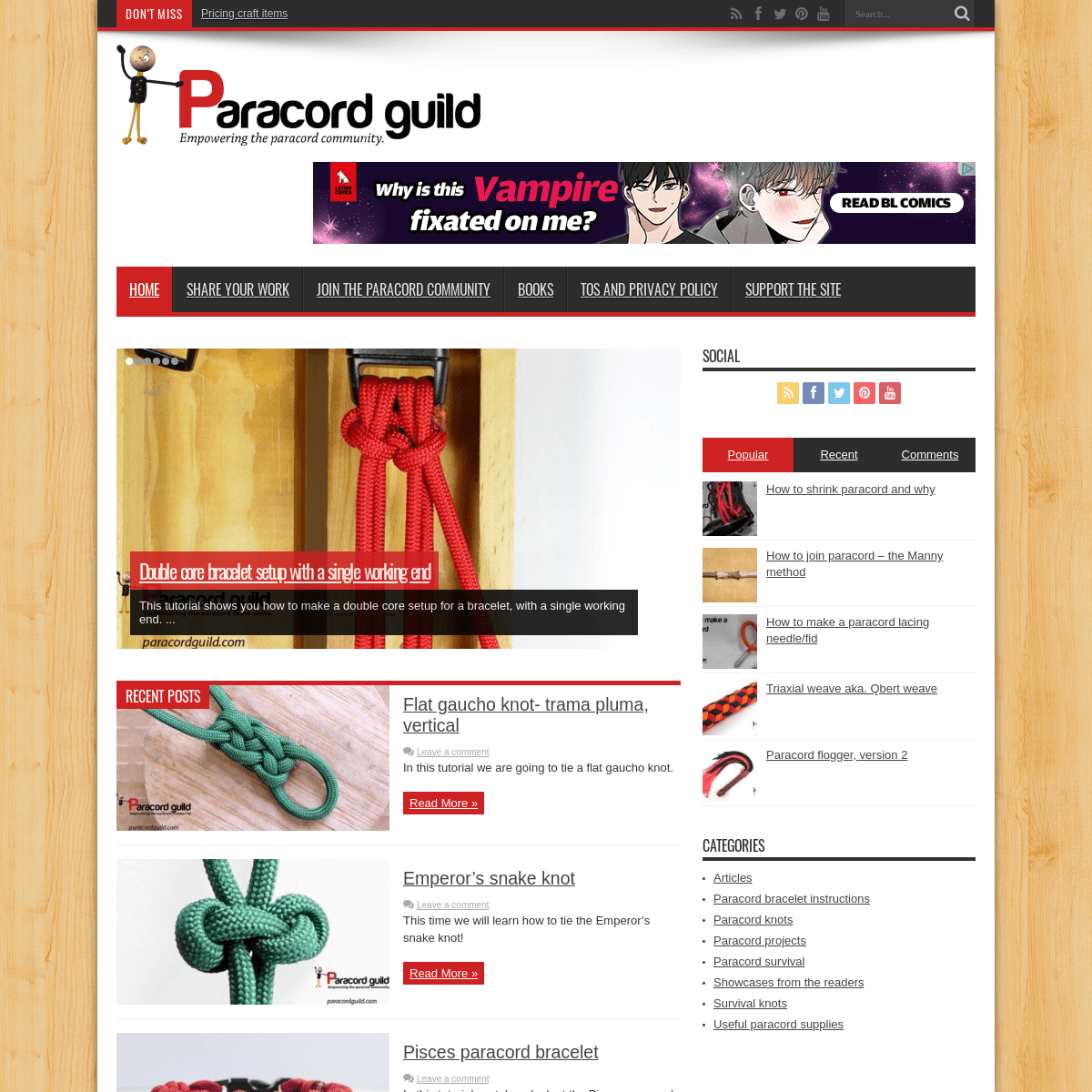 Paracord guild - Empowering the paracord community.