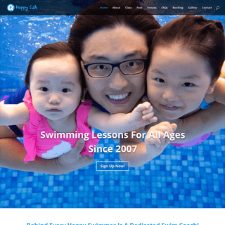 Swimming Lessons Singapore | Happy Fish Swim School
