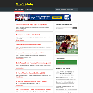 Mtafitijobs | Jobs in Tanzania