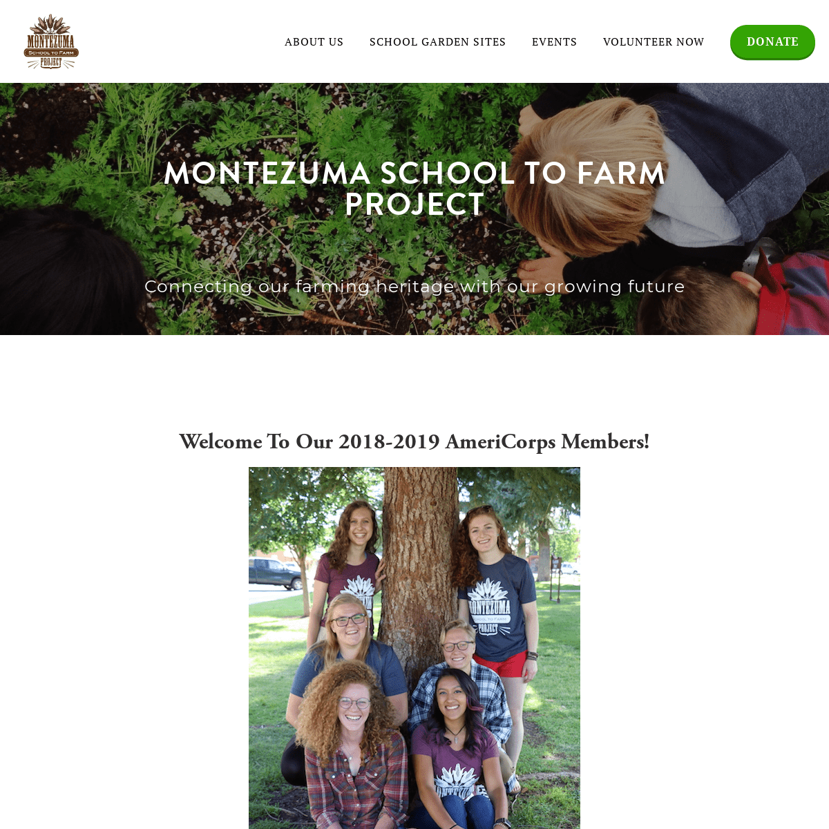 Montezuma School to Farm Project
