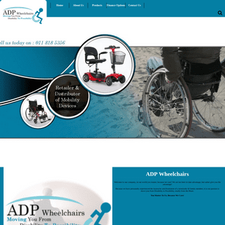 ADP Wheel Chairs Moving You Form Disability To Possibility