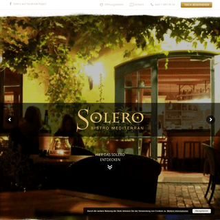 Solero Bistro & Restaurant Oldenburg – Das mediterrane Restaurant in Oldenburg
